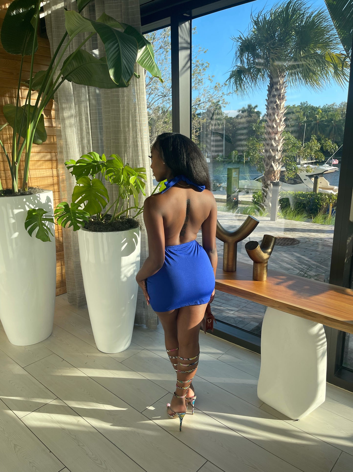 “Diva In Blue” Dress