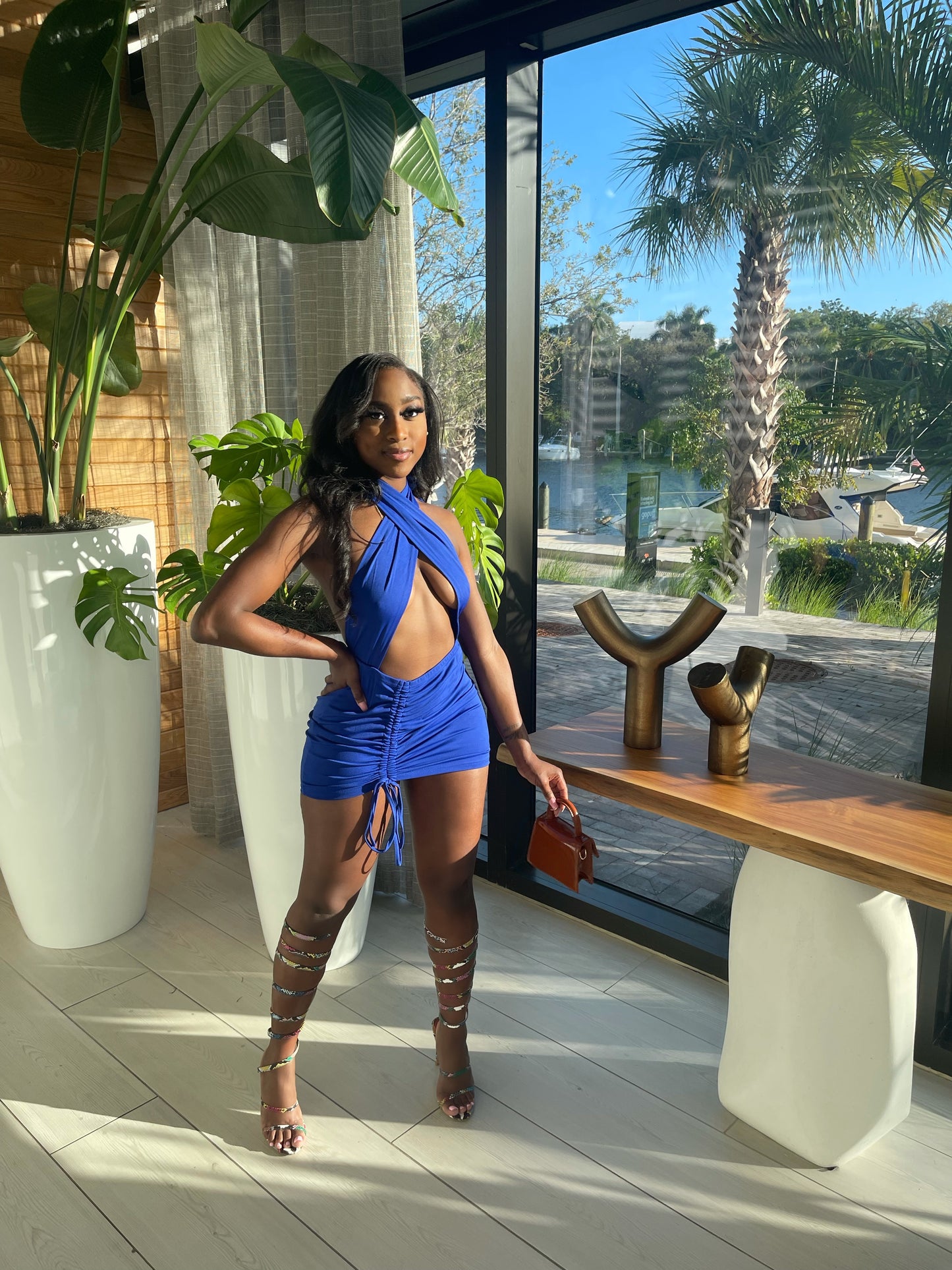 “Diva In Blue” Dress